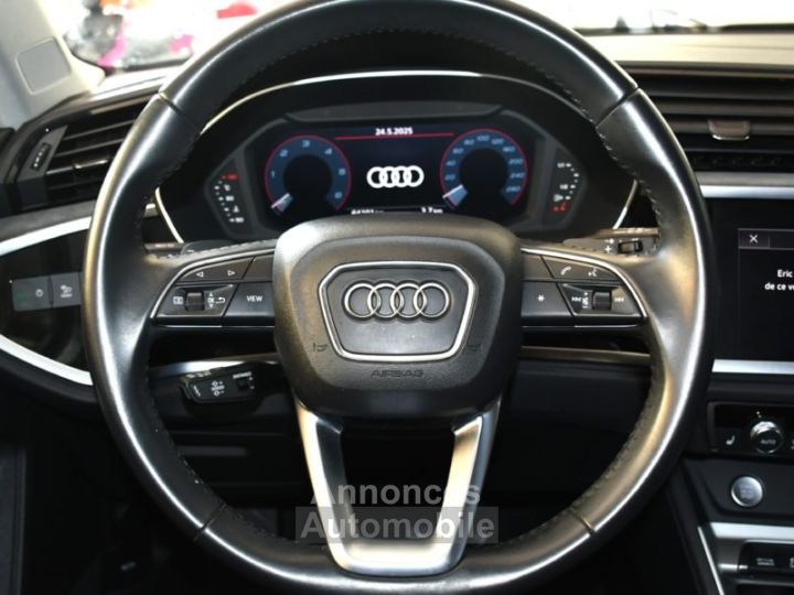 Audi Q3 Sportback S-Line Design Luxe 35 TDI 150 S-Tronic GPS Vebasto Virtuyal Hayon Attelage LED Caméra ACC Pré Sense JA 19 - 23