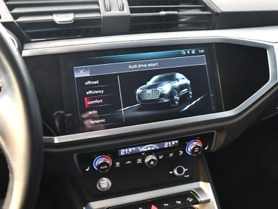 Audi Q3 Sportback S-Line Design Luxe 35 TDI 150 S-Tronic GPS Vebasto Virtuyal Hayon Attelage LED Caméra ACC Pré Sense JA 19   - 26