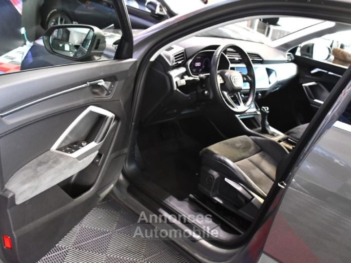 Audi Q3 Sportback S-Line Design Luxe 35 TDI 150 S-Tronic GPS Vebasto Virtuyal Hayon Attelage LED Caméra ACC Pré Sense JA 19 - 29