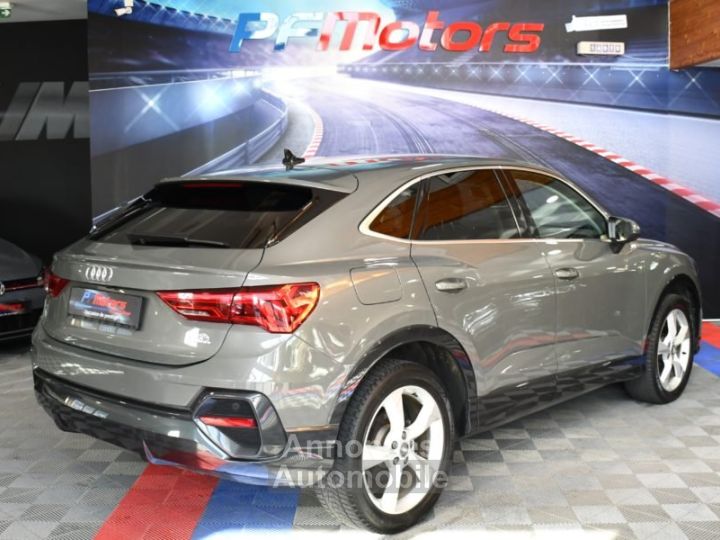 Audi Q3 Sportback S-Line Design Luxe 35 TDI 150 S-Tronic GPS Vebasto Virtuyal Hayon Attelage LED Caméra ACC Pré Sense JA 19 - 31