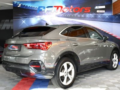 Audi Q3 Sportback S-Line Design Luxe 35 TDI 150 S-Tronic GPS Vebasto Virtuyal Hayon Attelage LED Caméra ACC Pré Sense JA 19   - 32