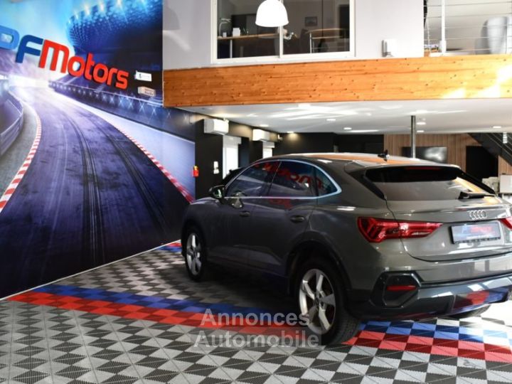 Audi Q3 Sportback S-Line Design Luxe 35 TDI 150 S-Tronic GPS Vebasto Virtuyal Hayon Attelage LED Caméra ACC Pré Sense JA 19 - 34