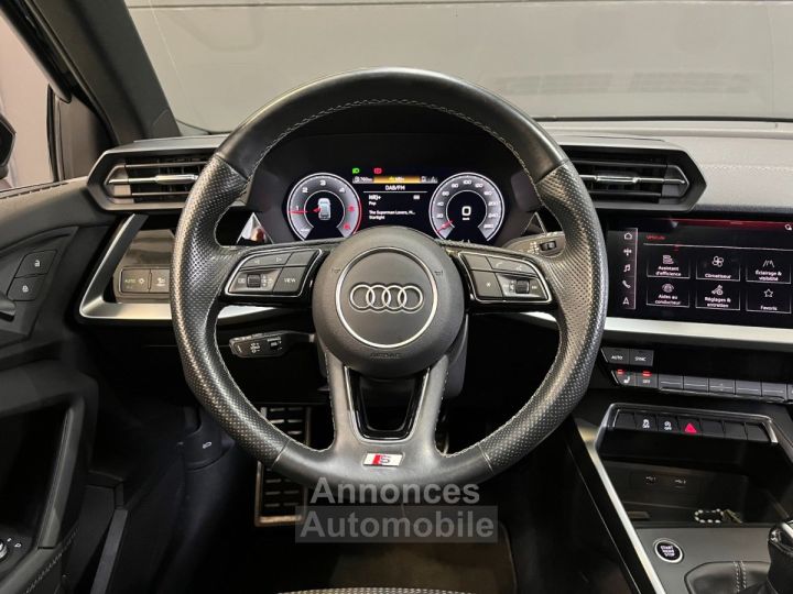 Audi A3 Sportback 30 TDI S LINE SUIVI COMPLET - VIRTUAL COCKPIT - ACC - 16