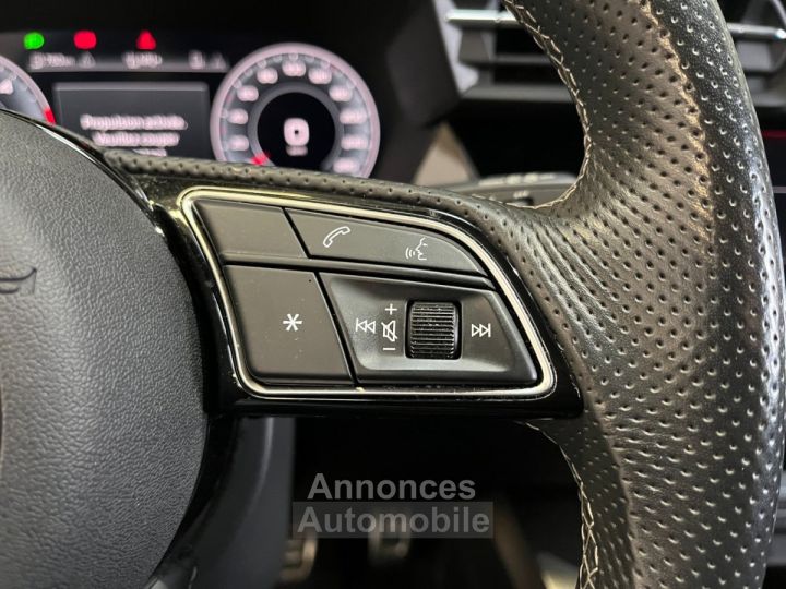 Audi A3 Sportback 30 TDI S LINE SUIVI COMPLET - VIRTUAL COCKPIT - ACC - 17