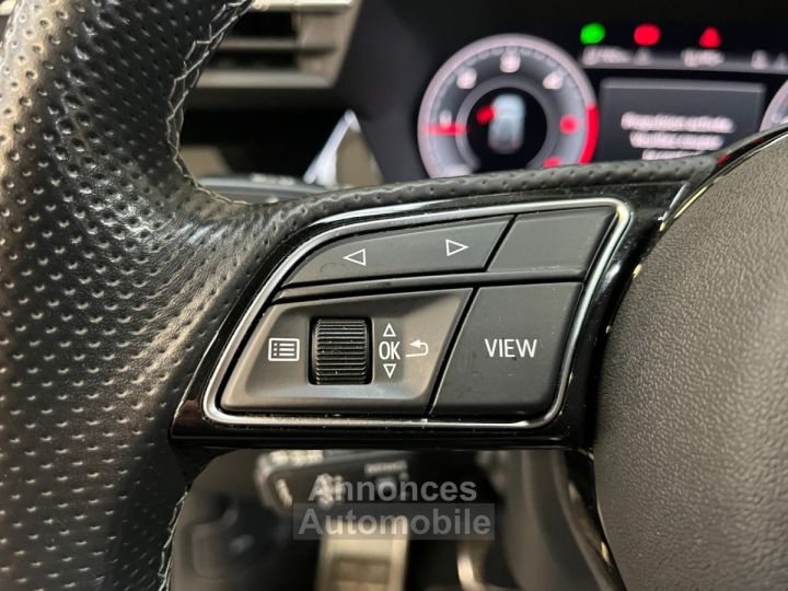 Audi A3 Sportback 30 TDI S LINE SUIVI COMPLET - VIRTUAL COCKPIT - ACC - 20
