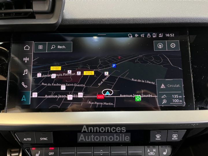 Audi A3 Sportback 30 TDI S LINE SUIVI COMPLET - VIRTUAL COCKPIT - ACC - 22