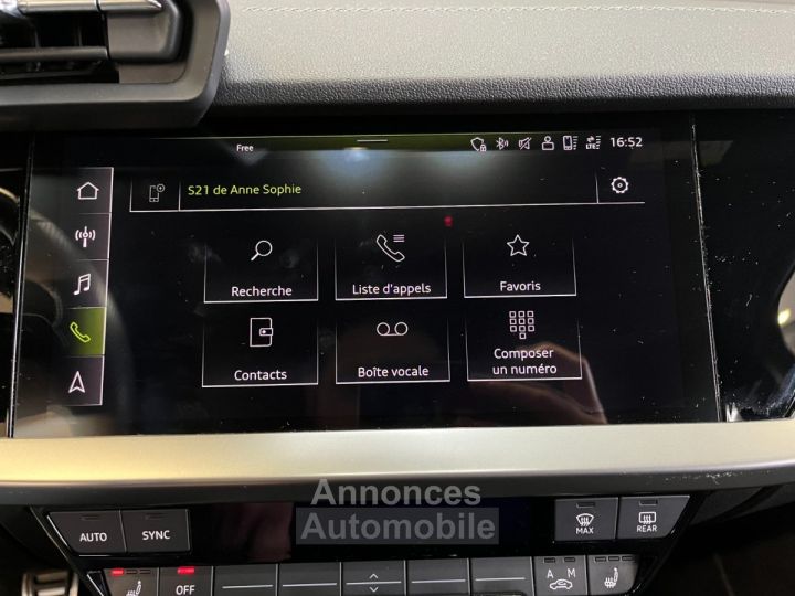 Audi A3 Sportback 30 TDI S LINE SUIVI COMPLET - VIRTUAL COCKPIT - ACC - 23