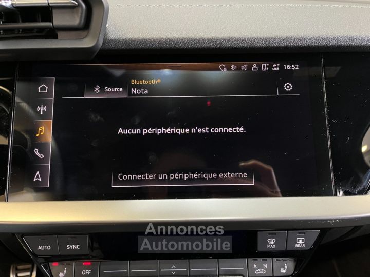 Audi A3 Sportback 30 TDI S LINE SUIVI COMPLET - VIRTUAL COCKPIT - ACC - 24