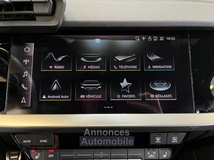 Audi A3 Sportback 30 TDI S LINE SUIVI COMPLET - VIRTUAL COCKPIT - ACC - 26