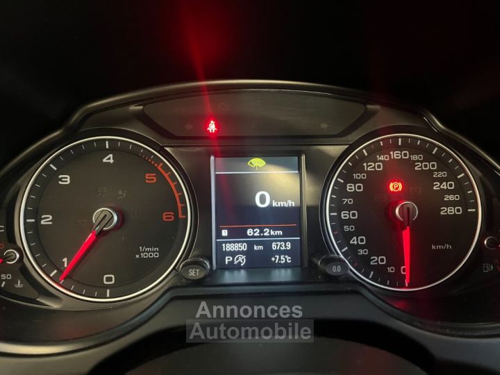 Audi Q5 20 TDI 190 Quattro S LINE - TOIT OUVRANT - GPS - 4 PNEUS NEUFS - 27