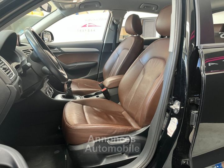 Audi Q3 20 TDI 120 - DEMARRAGE SANS CLE - SIEGES CHAUFFANTS - RADAR DE RECUL - GPS - 9