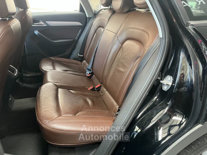 Audi Q3 20 TDI 120 - DEMARRAGE SANS CLE - SIEGES CHAUFFANTS - RADAR DE RECUL - GPS - 10