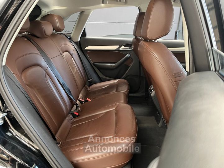 Audi Q3 20 TDI 120 - DEMARRAGE SANS CLE - SIEGES CHAUFFANTS - RADAR DE RECUL - GPS - 12