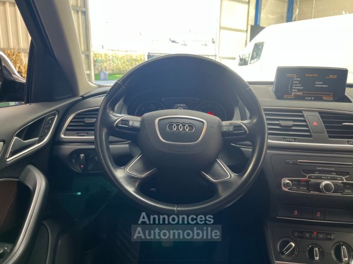 Audi Q3 20 TDI 120 - DEMARRAGE SANS CLE - SIEGES CHAUFFANTS - RADAR DE RECUL - GPS - 15