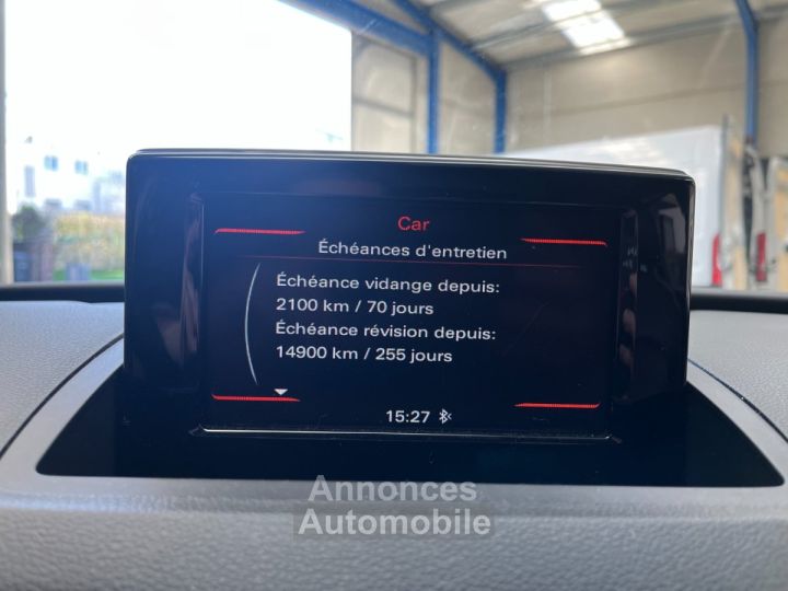 Audi Q3 20 TDI 120 - DEMARRAGE SANS CLE - SIEGES CHAUFFANTS - RADAR DE RECUL - GPS - 18
