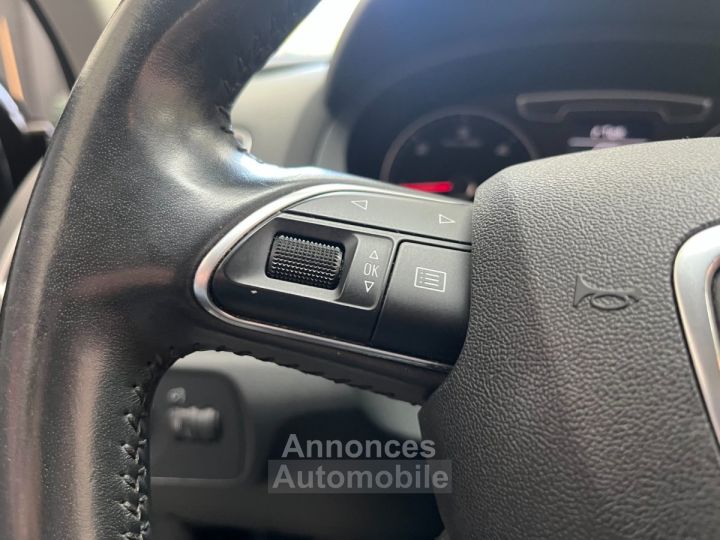 Audi Q3 20 TDI 120 - DEMARRAGE SANS CLE - SIEGES CHAUFFANTS - RADAR DE RECUL - GPS - 27
