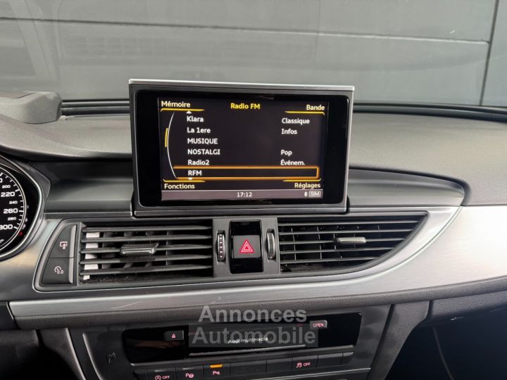 Audi A6 AVANT 20 TDI 190 S-line - SUIVI COMPLET - ACC - BOSE - SIEGES RS - VOLANT CHAUFFANT - 23