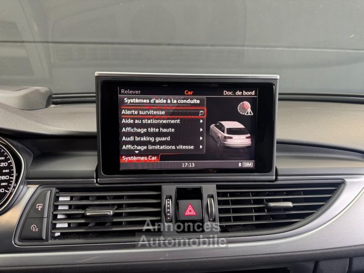 Audi A6 AVANT 20 TDI 190 S-line - SUIVI COMPLET - ACC - BOSE - SIEGES RS - VOLANT CHAUFFANT - 27