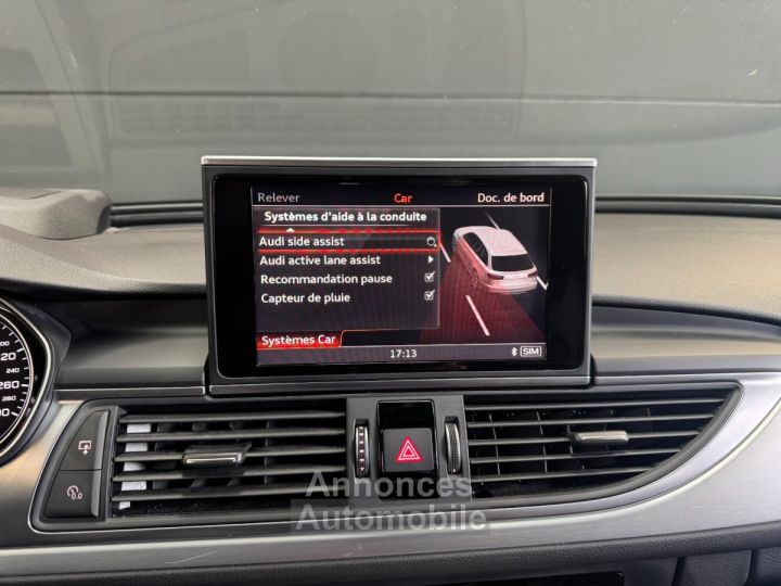 Audi A6 AVANT 20 TDI 190 S-line - SUIVI COMPLET - ACC - BOSE - SIEGES RS - VOLANT CHAUFFANT - 28