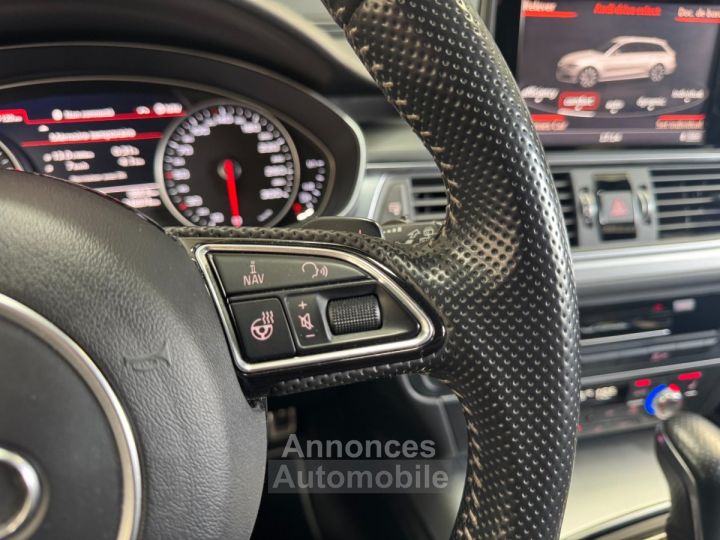 Audi A6 AVANT 20 TDI 190 S-line - SUIVI COMPLET - ACC - BOSE - SIEGES RS - VOLANT CHAUFFANT - 33