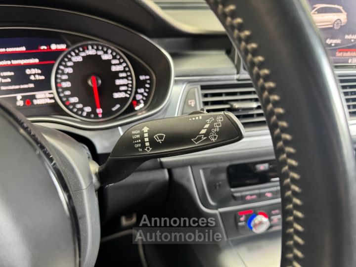 Audi A6 AVANT 20 TDI 190 S-line - SUIVI COMPLET - ACC - BOSE - SIEGES RS - VOLANT CHAUFFANT - 34