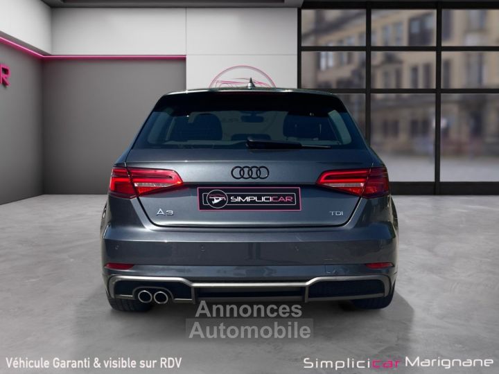 Audi A3 Sportback 20 TDI 150 S tronic 6 S Line-PHARE MATRIX LED-APPLE CARPLAY-GARANTIE 12 MOIS- - 4