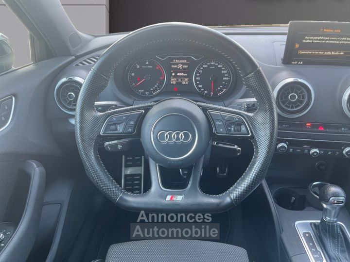 Audi A3 Sportback 20 TDI 150 S tronic 6 S Line-PHARE MATRIX LED-APPLE CARPLAY-GARANTIE 12 MOIS- - 10
