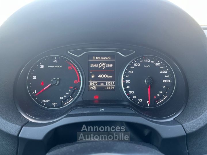 Audi A3 Sportback 20 TDI 150 S tronic 6 S Line-PHARE MATRIX LED-APPLE CARPLAY-GARANTIE 12 MOIS- - 15