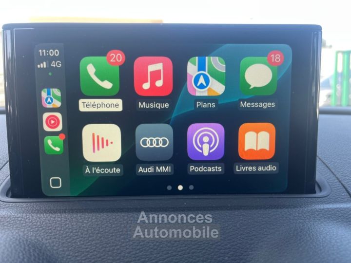 Audi A3 Sportback 20 TDI 150 S tronic 6 S Line-PHARE MATRIX LED-APPLE CARPLAY-GARANTIE 12 MOIS- - 17