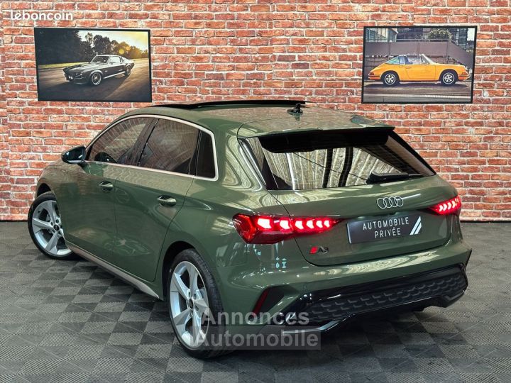 Audi A3 Sportback ( 8Y ) 20 TDI 150 cv S-LINE 35-TDI 35TDI S LINE VERT DISTRIC FULL OPTIONS IMMAT FRANCAISE - 2