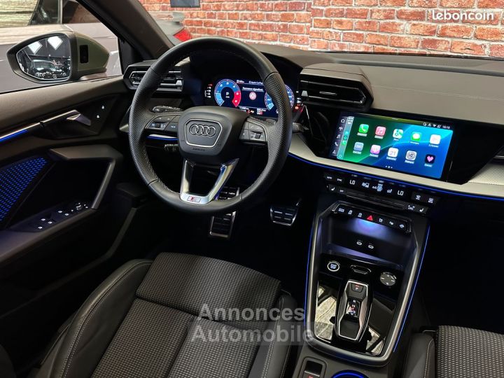 Audi A3 Sportback ( 8Y ) 20 TDI 150 cv S-LINE 35-TDI 35TDI S LINE VERT DISTRIC FULL OPTIONS IMMAT FRANCAISE - 4