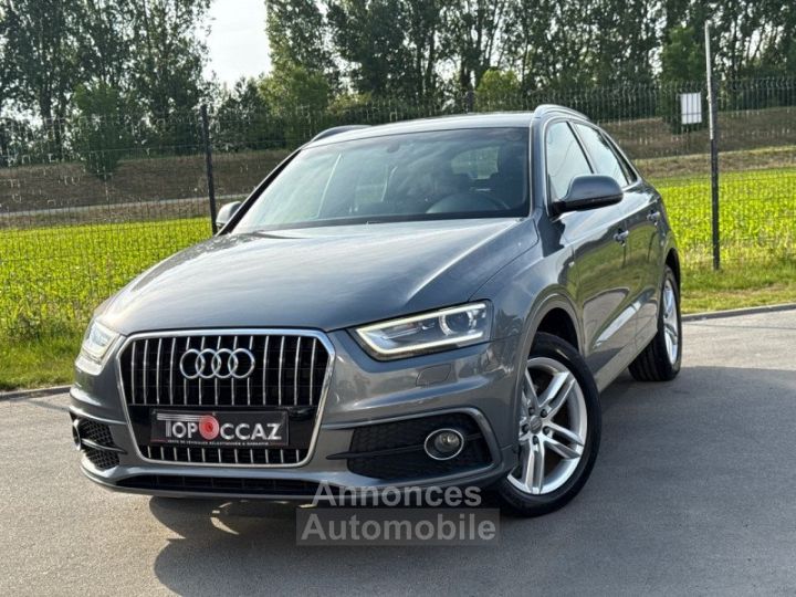 Audi Q3 20 TDI 140CH S LINE * 137000KM * GPS * LED * GARANTIE - 1