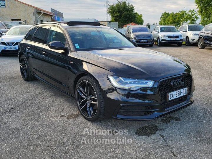 Audi A6 Avant 30 tdi v6 245 ch quattro s-line toit pano camera- son audio bose siege chauffand arriere - 1