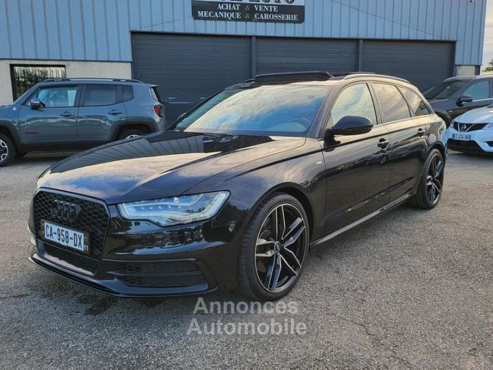 Audi A6 Avant 30 tdi v6 245 ch quattro s-line toit pano camera- son audio bose siege chauffand arriere - 2