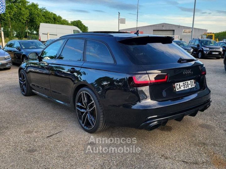 Audi A6 Avant 30 tdi v6 245 ch quattro s-line toit pano camera- son audio bose siege chauffand arriere - 5