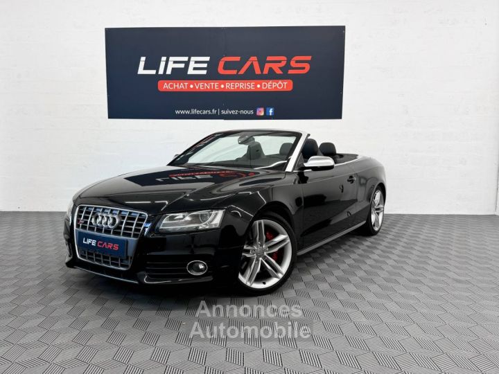 Audi S5 Cabriolet 30 V6 TFSI 333 quattro S tronic 7 entretien à jour - bang Olufsen - siège sport - 1