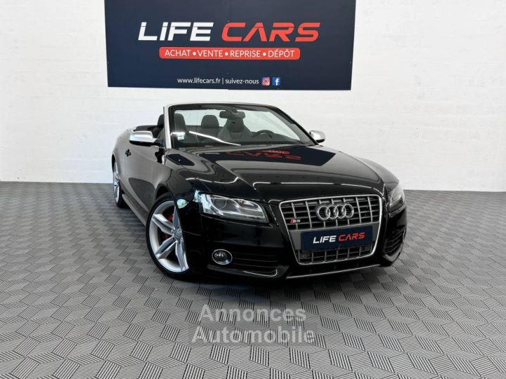 Audi S5 Cabriolet 30 V6 TFSI 333 quattro S tronic 7 entretien à jour - bang Olufsen - siège sport - 7