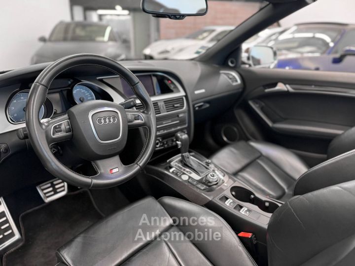 Audi S5 Cabriolet 30 V6 TFSI 333 quattro S tronic 7 entretien à jour - bang Olufsen - siège sport - 12