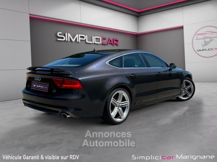 Audi A7 Sportback V6 30 TDI 204 Quattro S Line S tronic 7 *GARANTIE 12 MOIS* CAMERA AVANT AR/ ALCANTARA CHAUFFANTS / ANGLES MORTS - 3