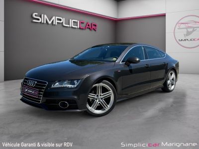 Audi A7 Sportback V6 30 TDI 204 Quattro S Line S tronic 7 *GARANTIE 12 MOIS* CAMERA AVANT AR/ ALCANTARA CHAUFFANTS / ANGLES MORTS   - 4