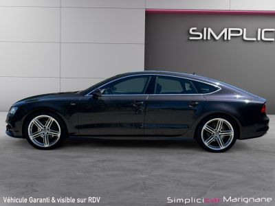 Audi A7 Sportback V6 30 TDI 204 Quattro S Line S tronic 7 *GARANTIE 12 MOIS* CAMERA AVANT AR/ ALCANTARA CHAUFFANTS / ANGLES MORTS   - 5