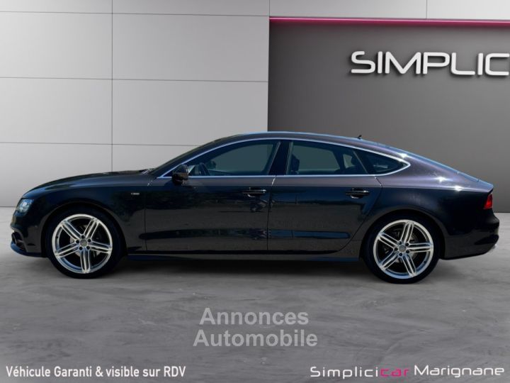 Audi A7 Sportback V6 30 TDI 204 Quattro S Line S tronic 7 *GARANTIE 12 MOIS* CAMERA AVANT AR/ ALCANTARA CHAUFFANTS / ANGLES MORTS - 5