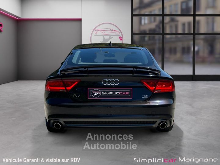Audi A7 Sportback V6 30 TDI 204 Quattro S Line S tronic 7 *GARANTIE 12 MOIS* CAMERA AVANT AR/ ALCANTARA CHAUFFANTS / ANGLES MORTS - 7