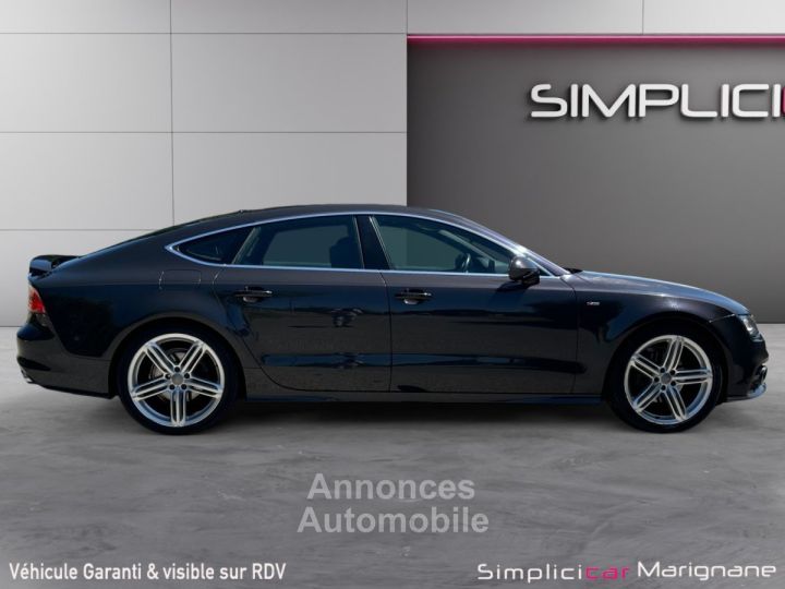 Audi A7 Sportback V6 30 TDI 204 Quattro S Line S tronic 7 *GARANTIE 12 MOIS* CAMERA AVANT AR/ ALCANTARA CHAUFFANTS / ANGLES MORTS - 10