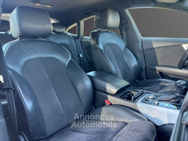 Audi A7 Sportback V6 30 TDI 204 Quattro S Line S tronic 7 *GARANTIE 12 MOIS* CAMERA AVANT AR/ ALCANTARA CHAUFFANTS / ANGLES MORTS - 11