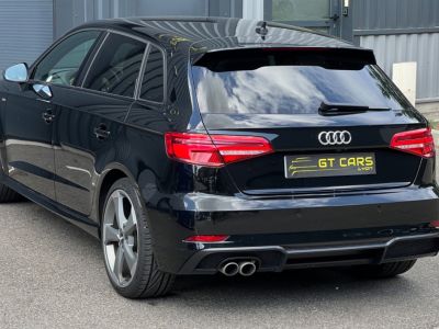 Audi A3 A3 Sportback - crédit 380 euros par mois - BVA - S line - caméra de recul - jantes Sport - volant méplat -Origine France   - 5