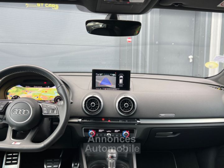 Audi A3 A3 Sportback - crédit 380 euros par mois - BVA - S line - caméra de recul - jantes Sport - volant méplat -Origine France - 8