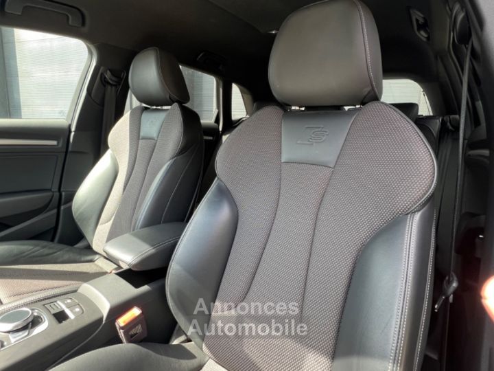 Audi A3 A3 Sportback - crédit 380 euros par mois - BVA - S line - caméra de recul - jantes Sport - volant méplat -Origine France - 9