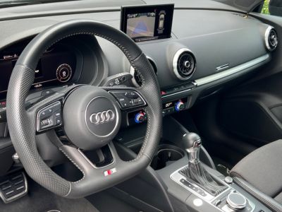 Audi A3 A3 Sportback - crédit 380 euros par mois - BVA - S line - caméra de recul - jantes Sport - volant méplat -Origine France   - 10