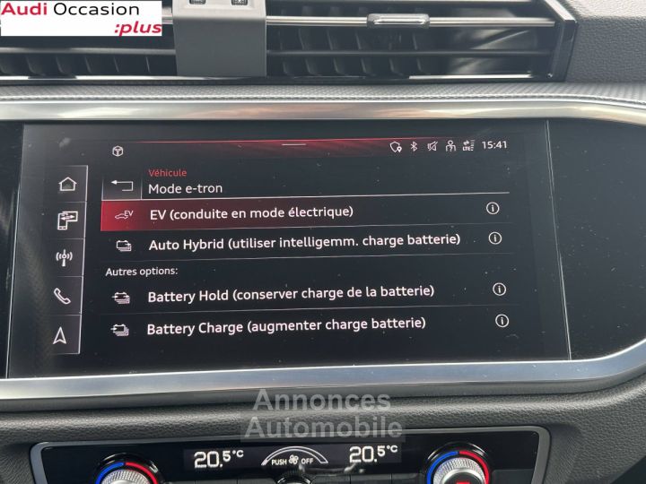 Audi Q3 45 TFSIe 245 ch S tronic 6 S line - 29